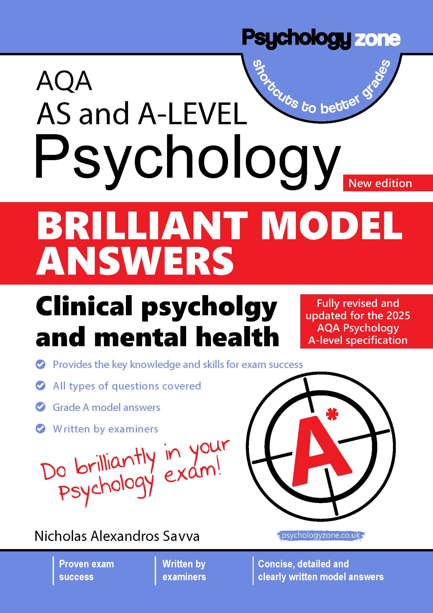 A-Level AQA Psychology BRILLIANT Model Answers: Clinical Psychology and Mental Health