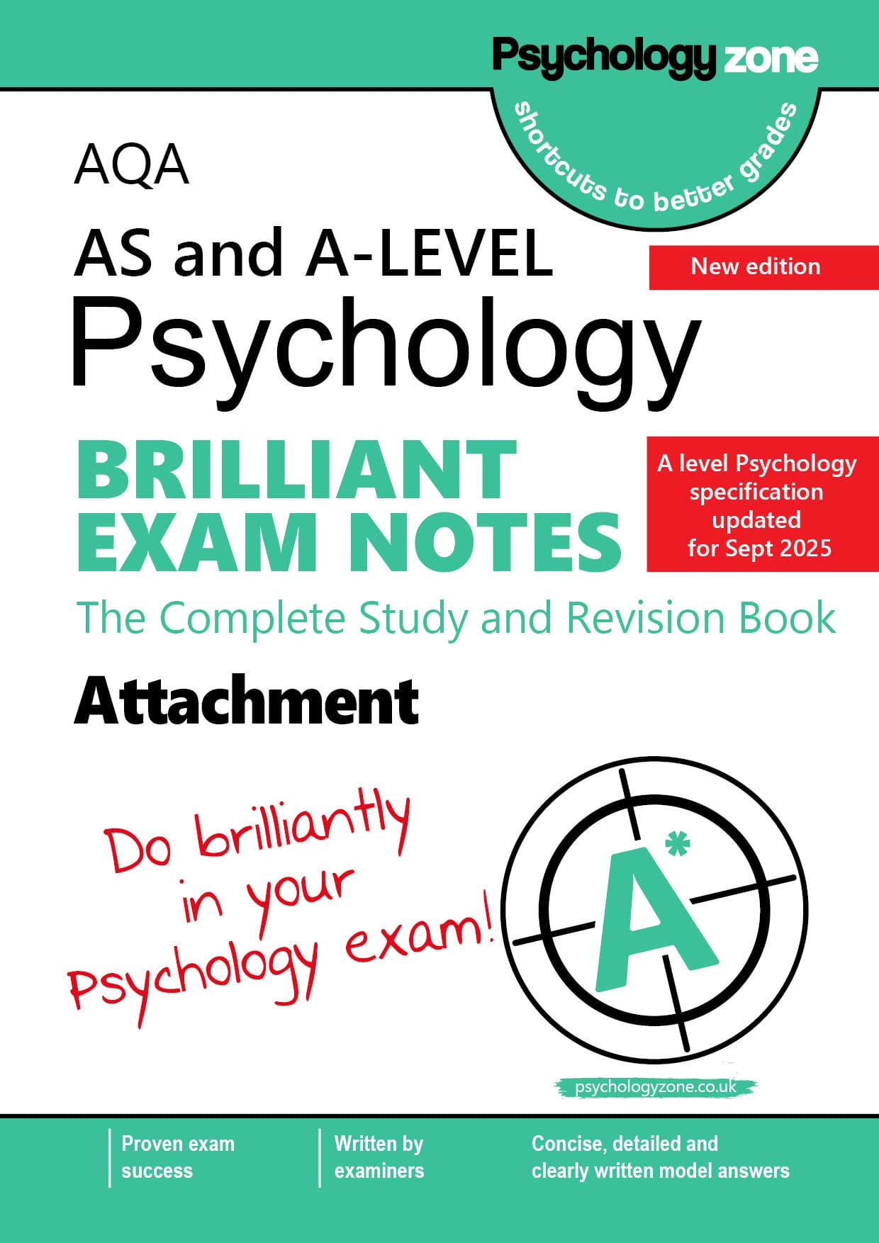 Brilliant Exam Notes Attachment New Spec Cover