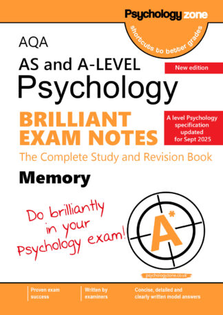 A-Level AQA Psychology BRILLIANT Exam Notes: Memory