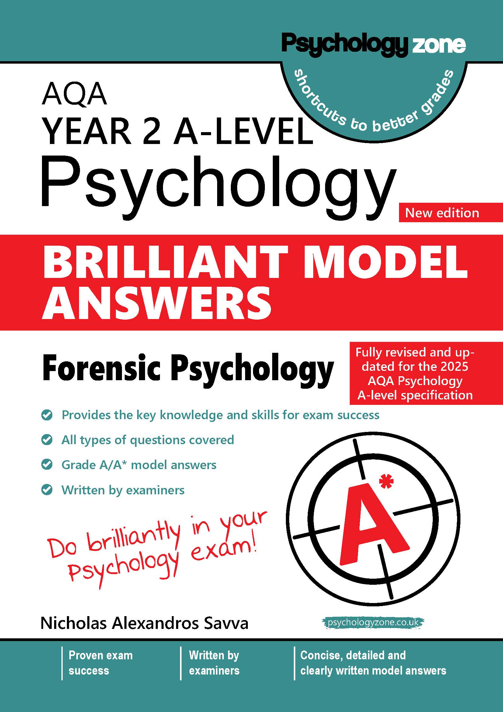 A-Level AQA Psychology BRILLIANT Model Answers: Forensic Psychology (New Edition)