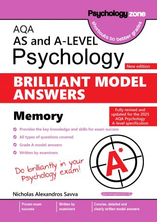 A-Level AQA Psychology BRILLIANT Model Answers: Memory (New Edition)