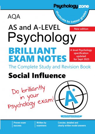 Brilliant Exam Notes Social Influence New Spec Cover