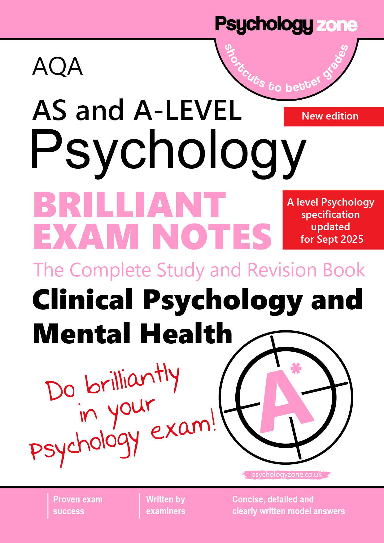 Brilliant Exam Notes Clinical Psychology New Spec Cover