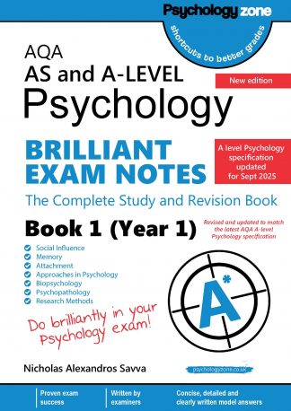 Brilliant Exam Notes Book 1 Year 1 New Spec Cover