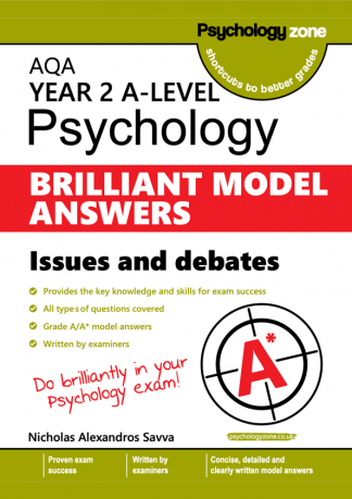 A-Level AQA Psychology BRILLIANT Model Answers: Issues and Debates